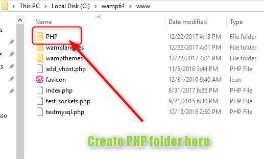 how to install wamp 7 -techno smarter 